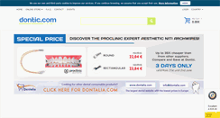 Desktop Screenshot of dontic.com