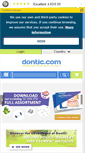 Mobile Screenshot of dontic.com